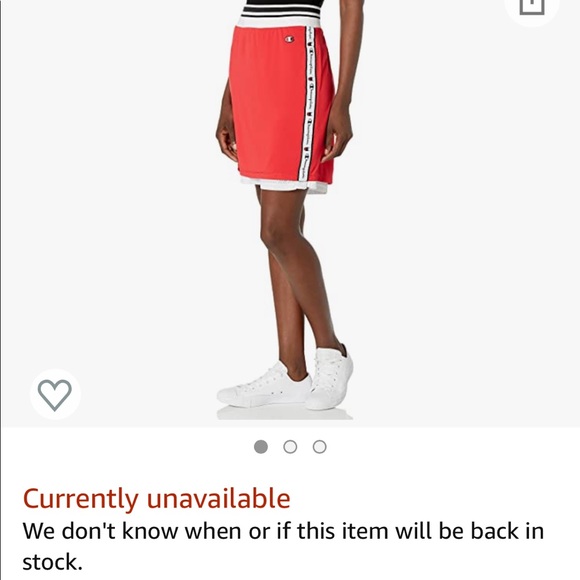 Reversible Champion mesh skirt - Picture 5 of 6